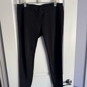 ATHLETA, blk, leggings, XL, mild wear